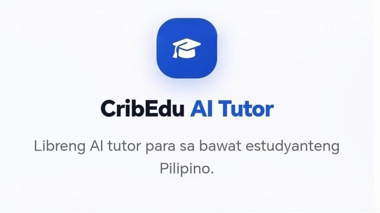 Why We Built CribEdu: Free AI Education for Every Filipino 🇵🇭